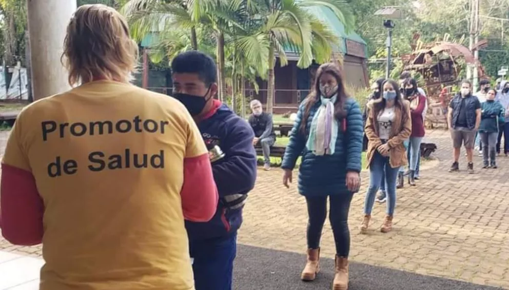 Iguazú: continua el operativo de vacunación en toda la ciudad