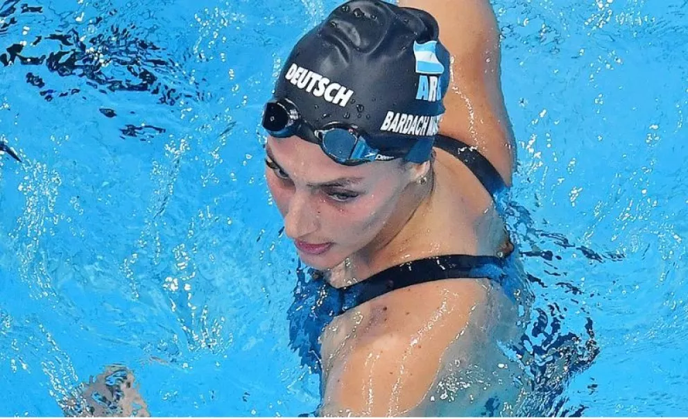 JJ.OO: la cordobesa Virginia Bardach quedó eliminada en los 400 metros combinados de natación