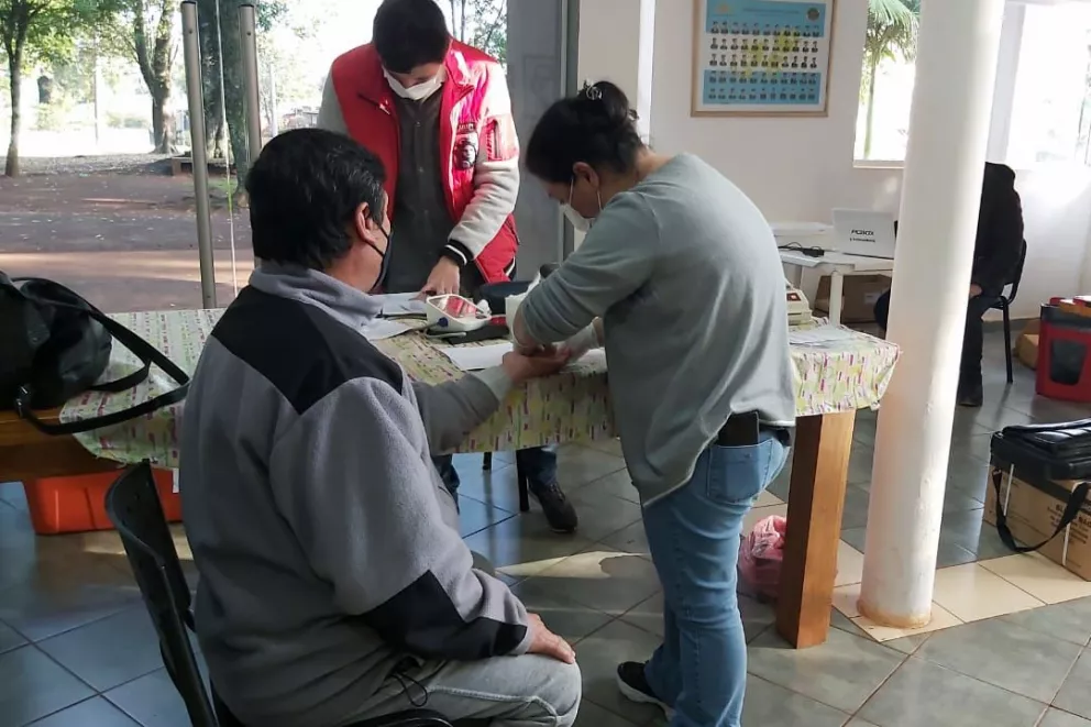 Exitosa jornada de donación de sangre en Montecarlo 