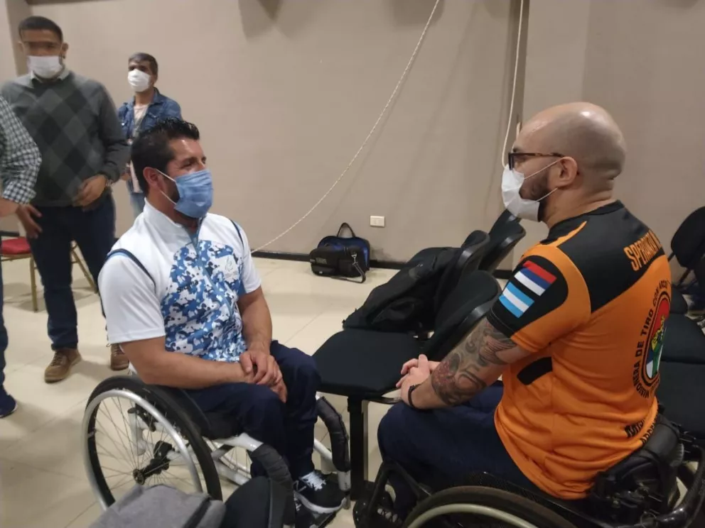 Alejandro Maldonado compartió  su experiencia como atleta paralímpico