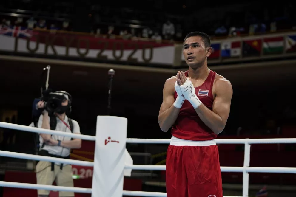 JJOO: El boxeador argentino Mirco Cuello perdió en octavos de final ante el tailandés Decha Tha Butdee
