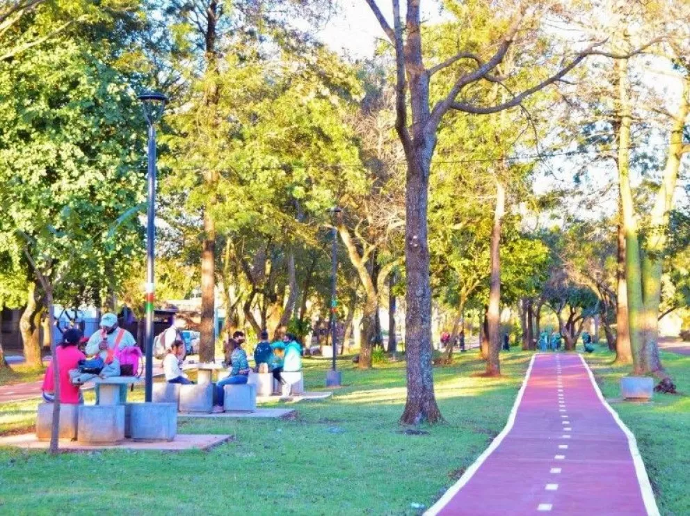 Inauguraron el parque lineal boulevard Tarragó Ros en Virasoro