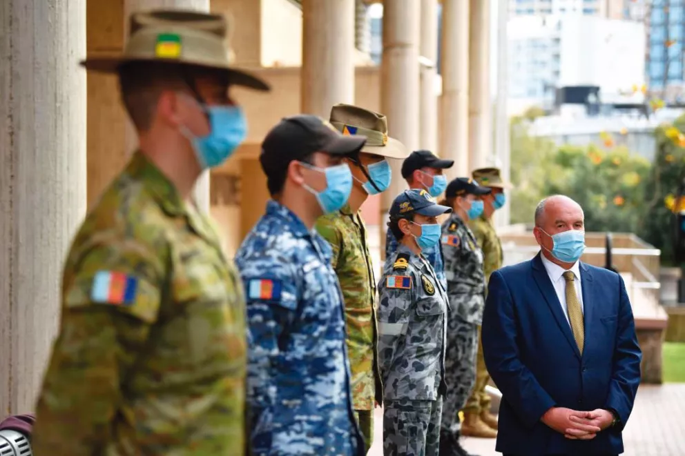 Australia puso militares en las calles para controlar el confinamiento
