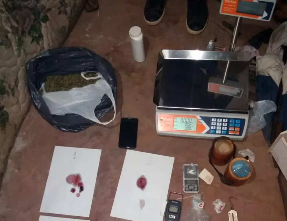 Candelaria: desbaratan kiosco narco tras operativo en el barrio Paso Viejo