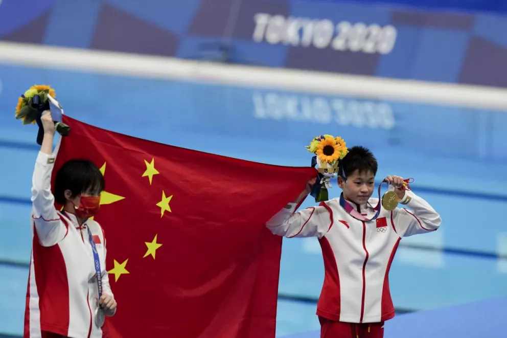 JJOO: China sigue en la cima del cuadro de medallas olímpicas y Argentina en el puesto 79