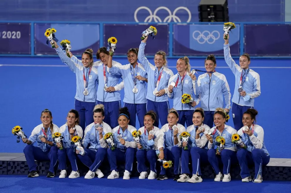 JJOO: Argentina es medalla de plata en hockey femenino
