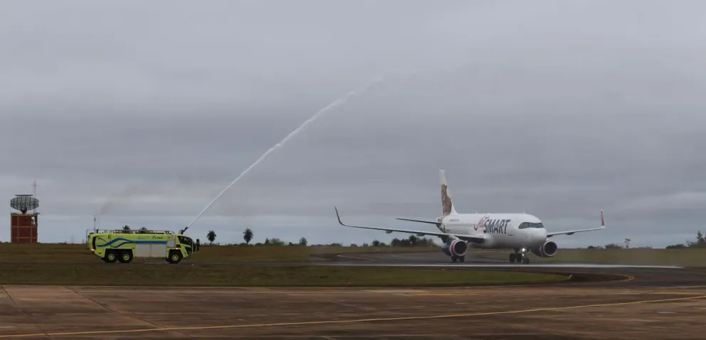 Misiones pide una tasa diferencial para potenciar la conexión internacional de Puerto Iguazú