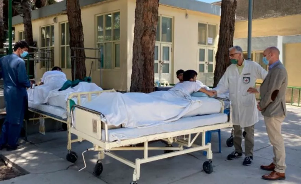 La Cruz Roja anunció que se queda en Afganistán