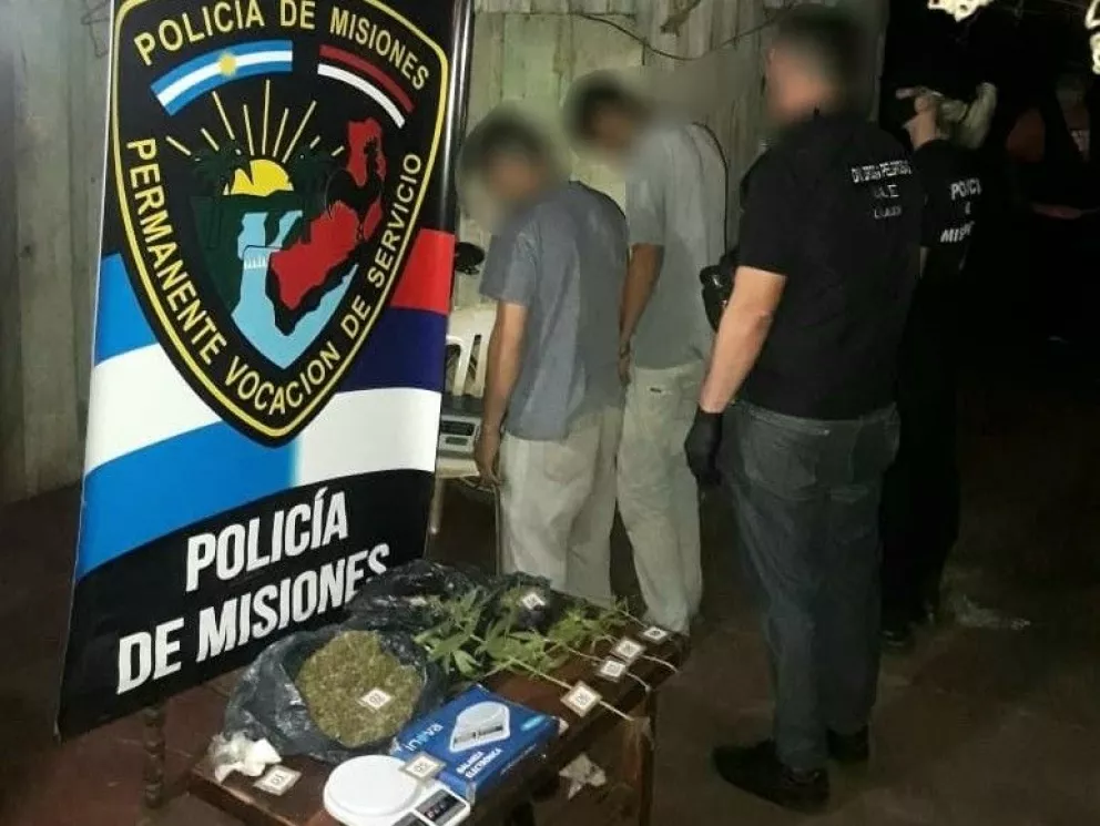 Narcomenudeo: desbarataron un kiosco narco y detuvieron a dos hermanos