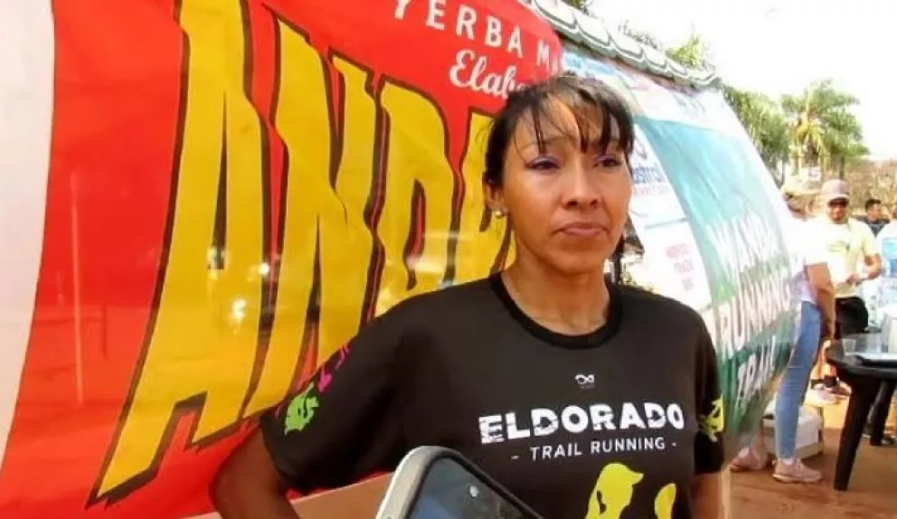 Sandra Rolón de Eldorado en la cuenta regresiva para participar de maratón en Atenas