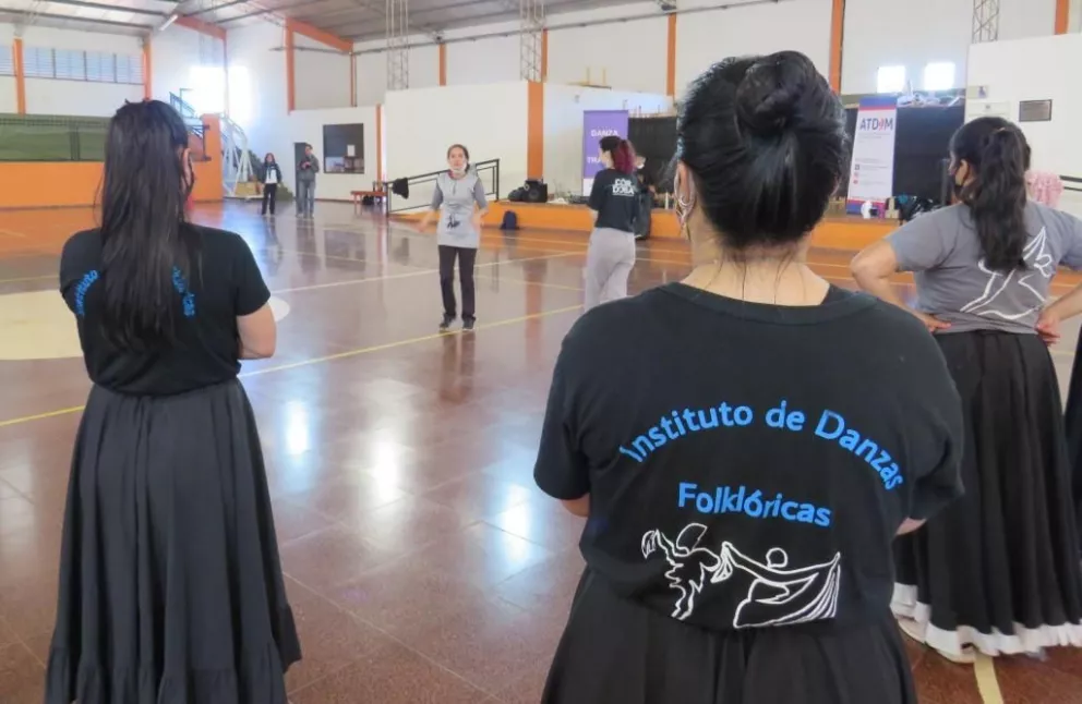 La danza fue protagonista en Puerto Esperanza  