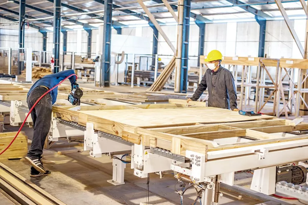 La fábrica de casas de madera, bajo amenaza de cierre por baja demanda