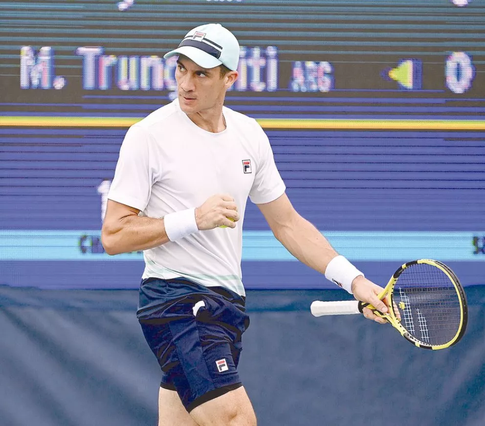 Bagnis venció al santiagueño Trungelliti  y pasó a tercera ronda del US Open