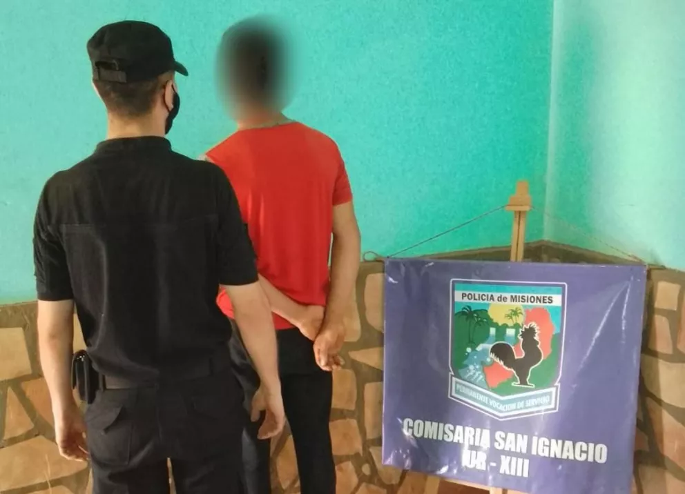 San Ignacio: joven amenazó con incendiar la casa de su vecina y terminó detenido