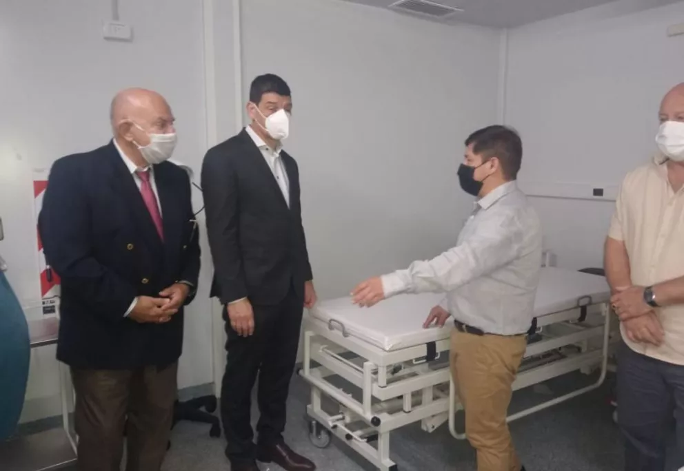 Nación realizó el traspaso del hospital modular a la provincia