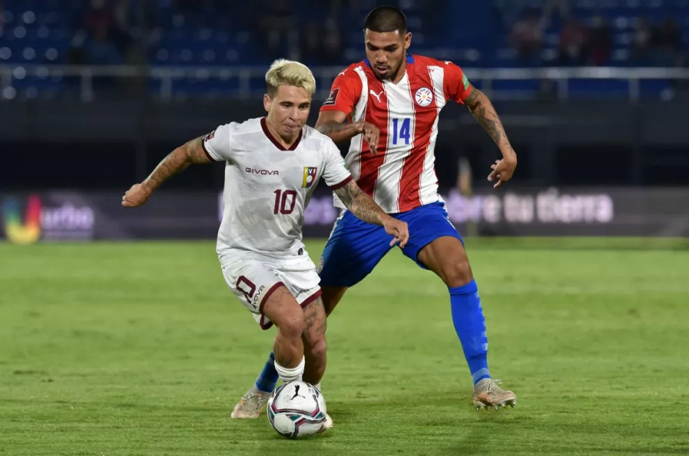 Paraguay venció a Venezuela por la décima fecha de las eliminatorias sudamericanas
