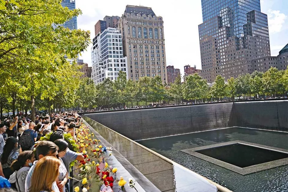 20 años del 11-S: Joe Biden encabezó  el sentido homenaje a las víctimas 