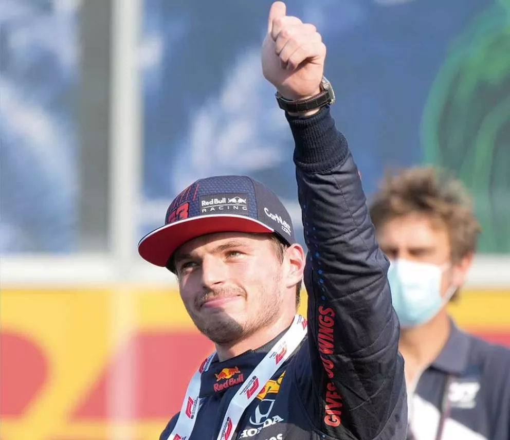 F1: Verstappen largará primero  en el GP de Italia