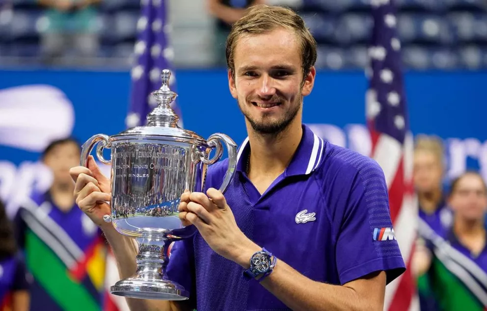 Medvedev se quedó con el US Open ante Djokovic