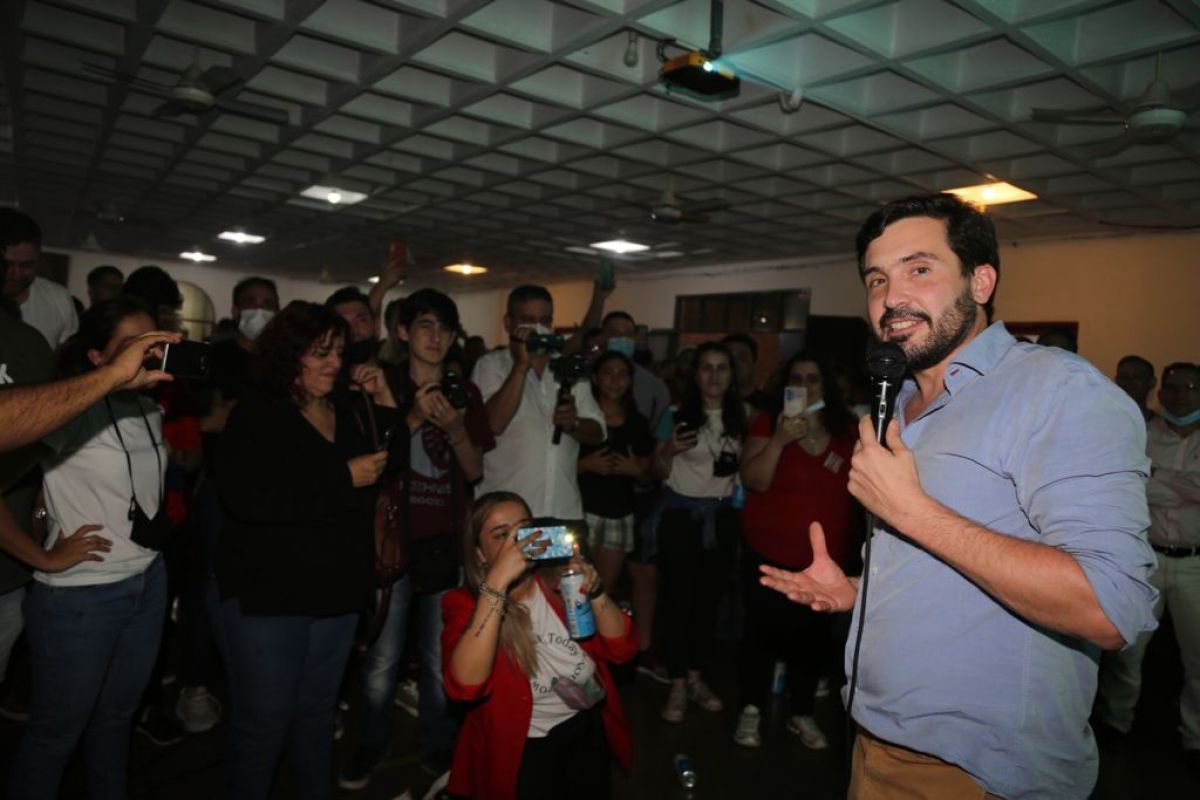 Arjol festejó en la Casa Radical y llamó a la unión de Juntos por el Cambio