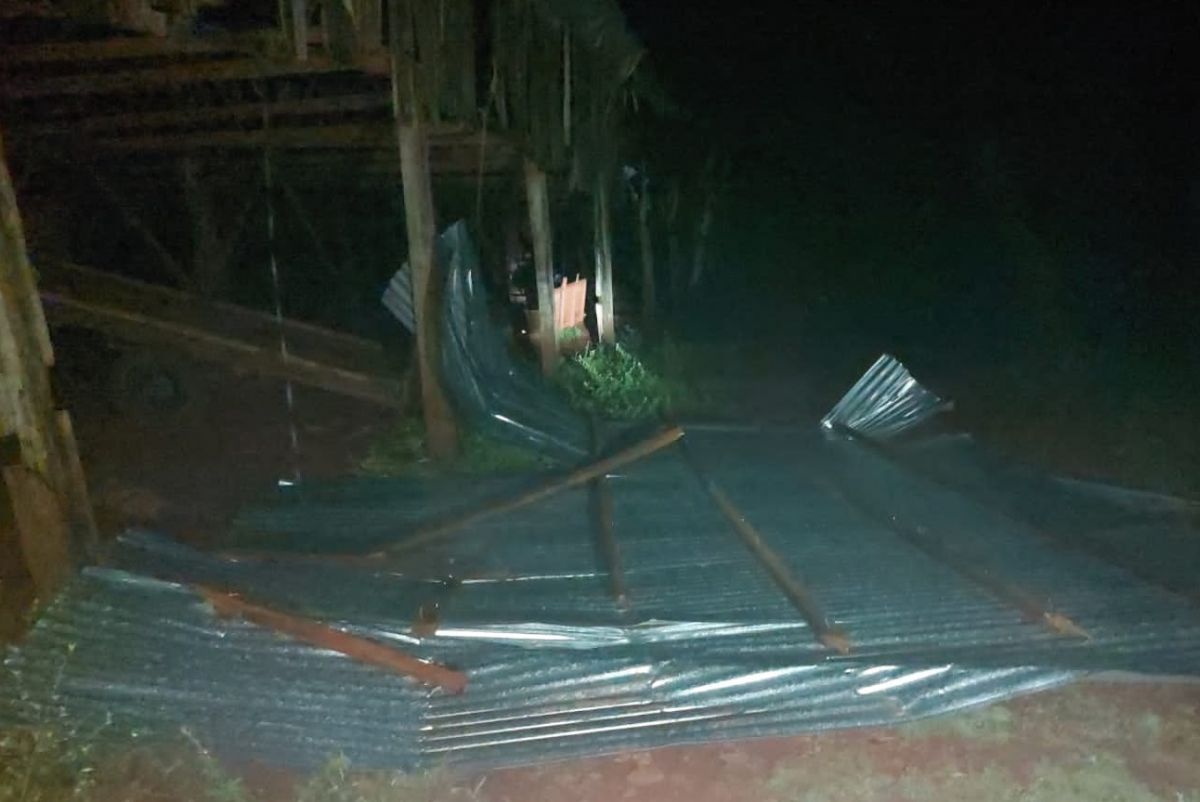 Temporal dañó casas y dejó sin luz a municipios del Norte Temporal dañó casas y dejó sin luz a municipios del Norte