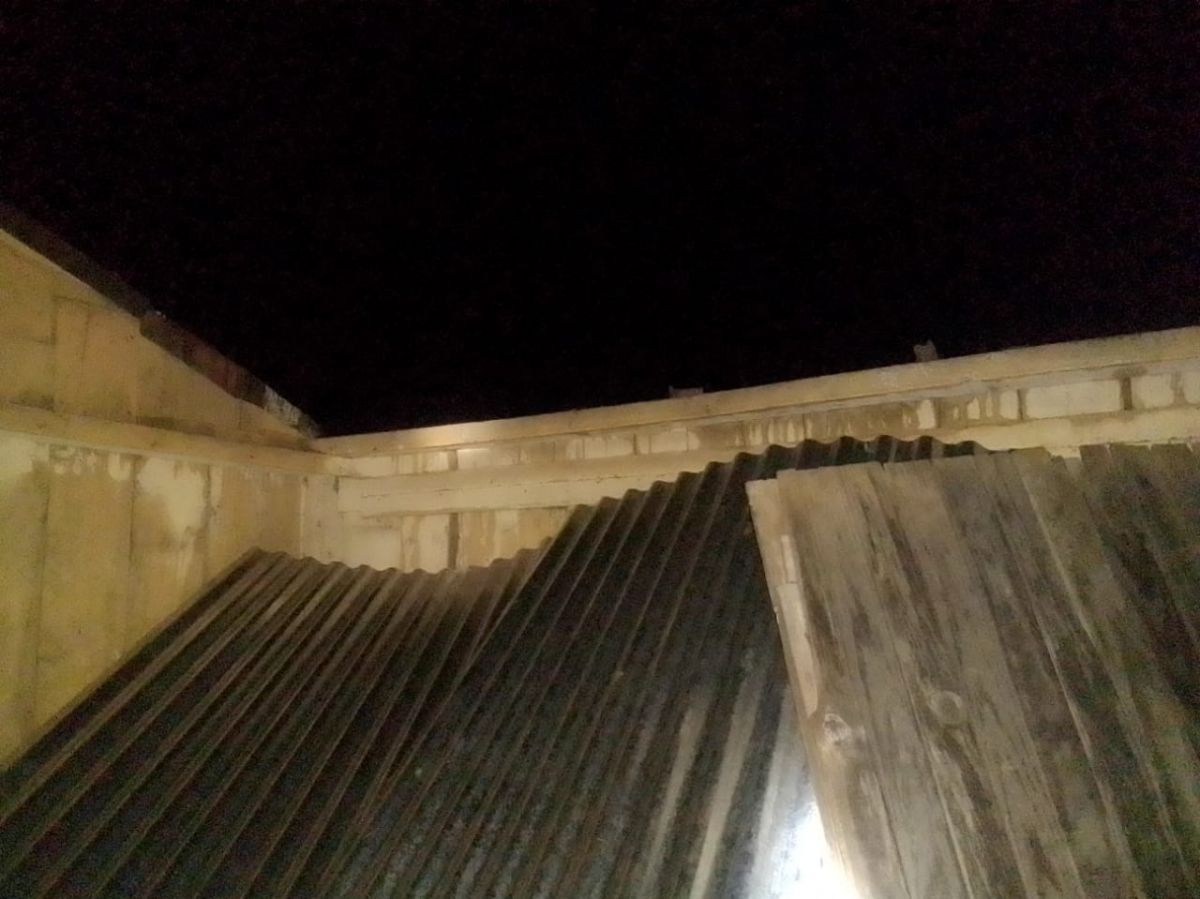 Temporal dañó casas y dejó sin luz a municipios del Norte