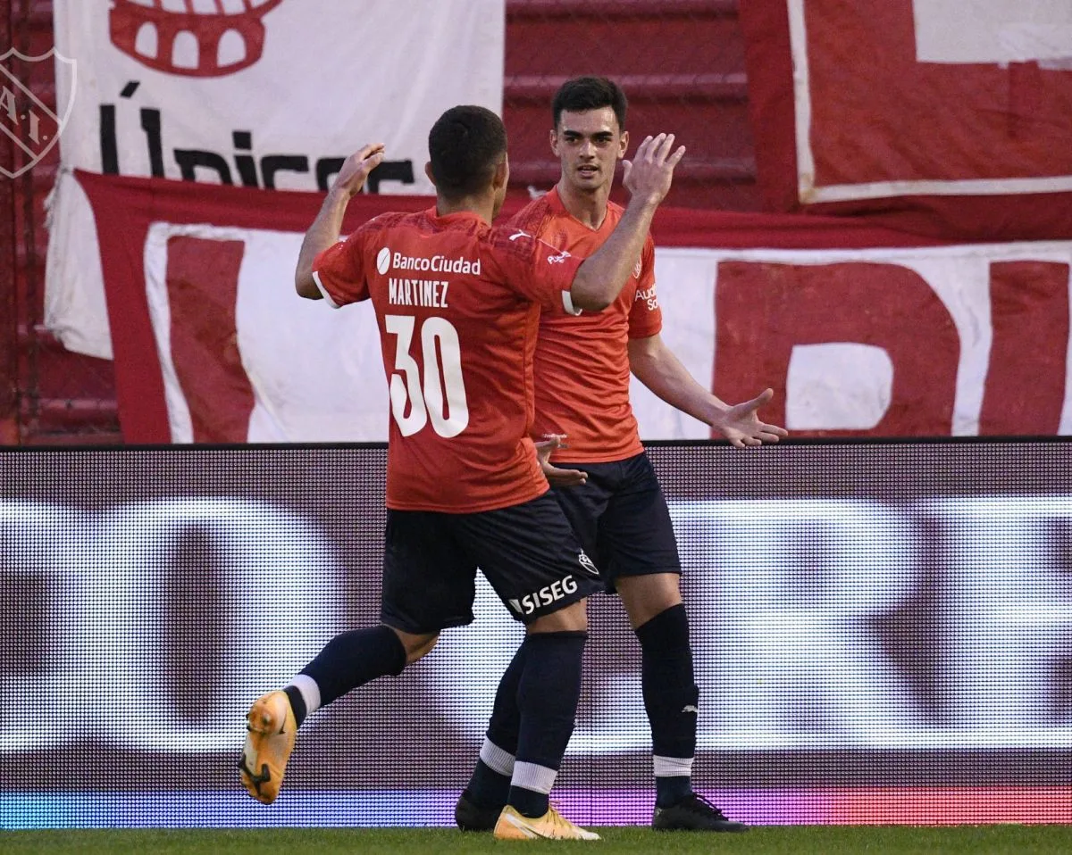 Independiente venció a Huracán, por la Liga Profesional: gol