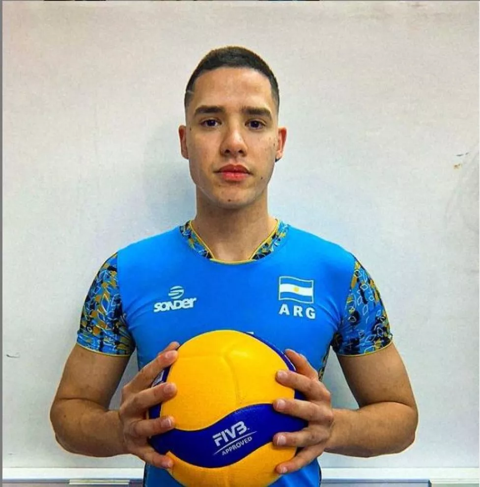Llegó el gran día para el misionero Wilson Acosta en el Mundial U21 de Vóleibol 