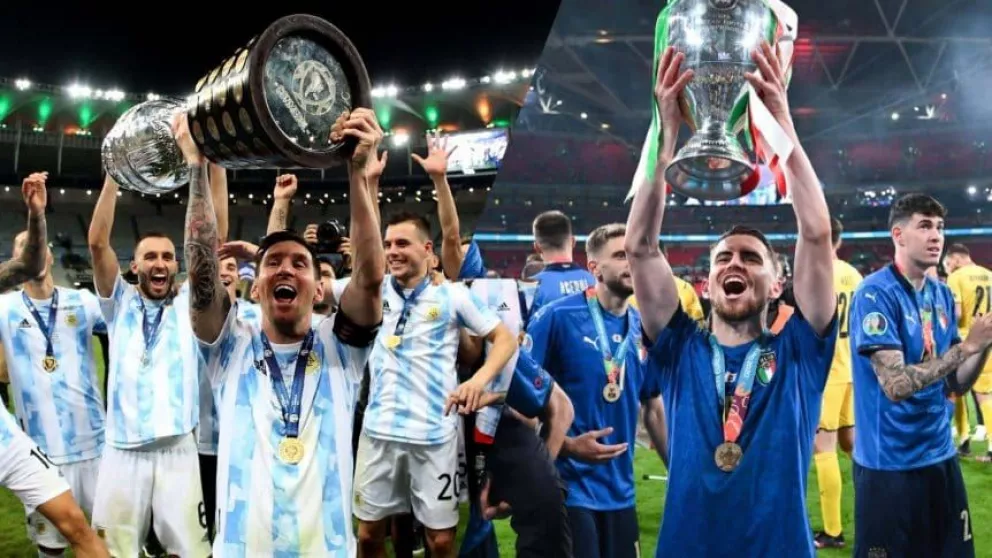 Oficial: habrá duelo de campeones entre Argentina e Italia en junio de 2022