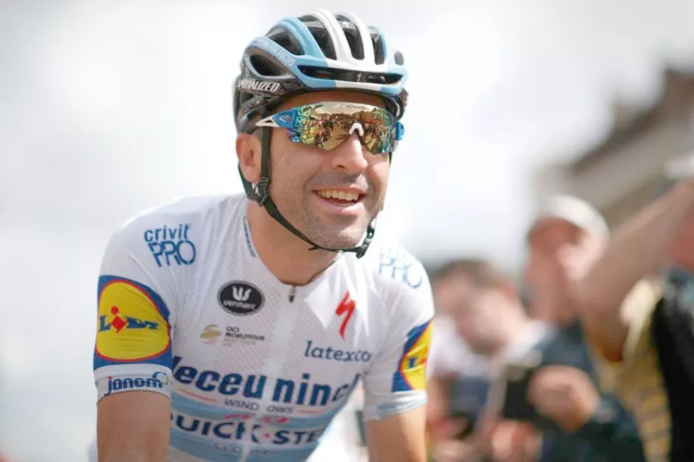 El argentino Richeze está 3º  en el Giro de ciclismo de Sicilia