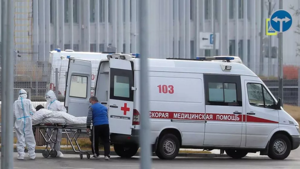 Rusia registró otro récord  de muertes por coronavirus