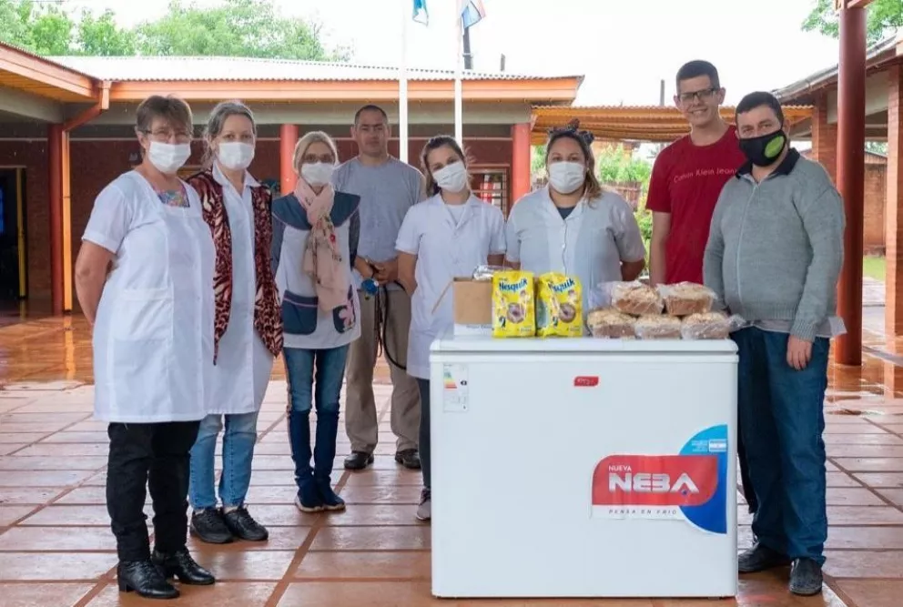 La cooperativa de Servicios Públicos de Andresito realizó donaciones a escuelas de la localidad