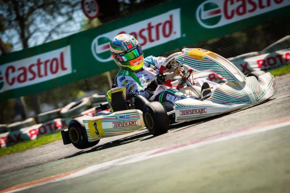 Grimaldi parte rumbo a Italia para un nuevo Mundial de Karting
