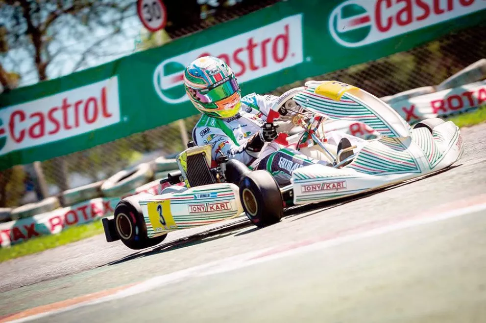 Karting: Grimaldi parte a Italia para el Mundial 