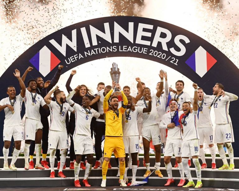 Ligue des Nations : avec polémique, la France bat l’Espagne et devient championne