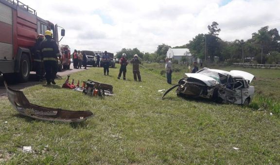 Misionera falleció en un choque frontal en la ruta 12 en Corrientes Misionera falleció en un choque frontal en la ruta 12 en Corrientes