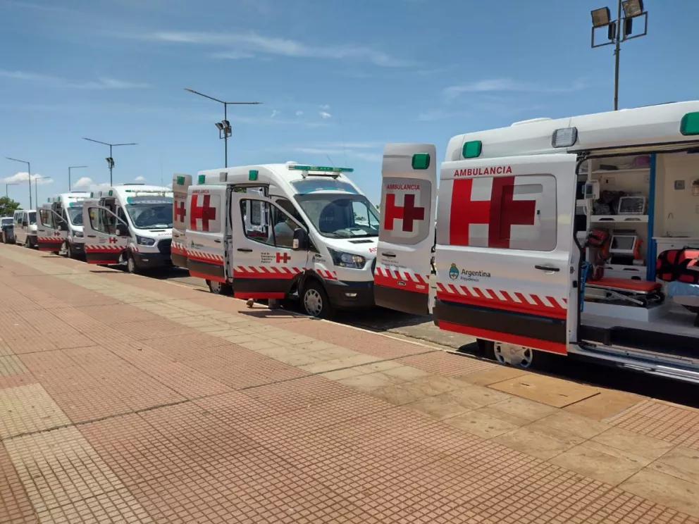 Misiones recibió ambulancias para Centros Modulares Sanitarios de Fronteras y Turísticos