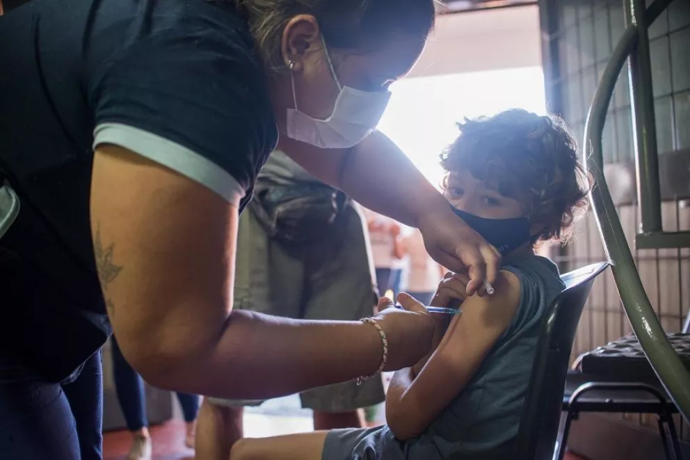 Más de 7.700 chicos de 3 a 11 años ya se aplicaron la vacuna contra el Covid-19 en Misiones