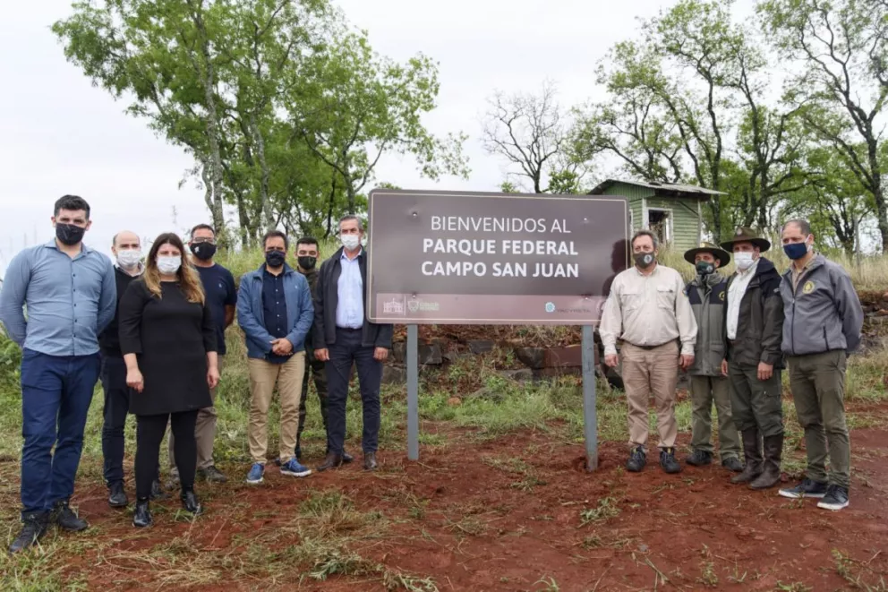 Misiones y Nación acordaron la creación del Parque Federal Campo San Juan
