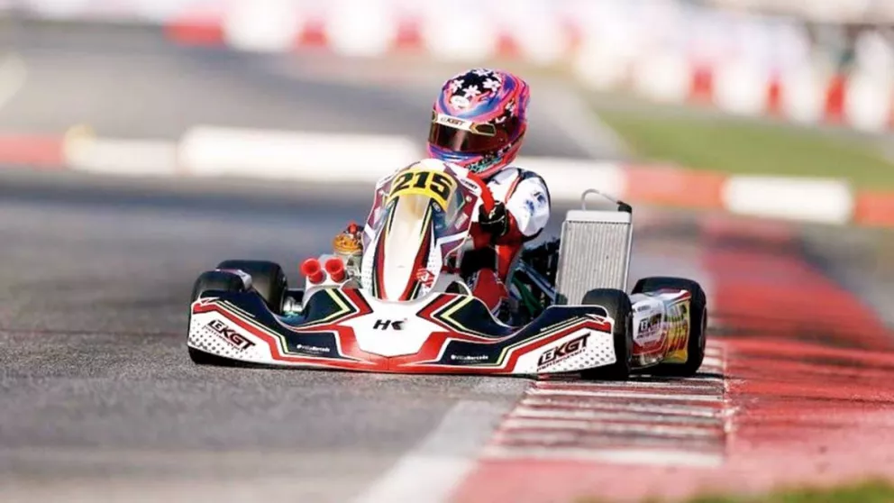 Karting: Mairu cumplió una gran actuación en Italia