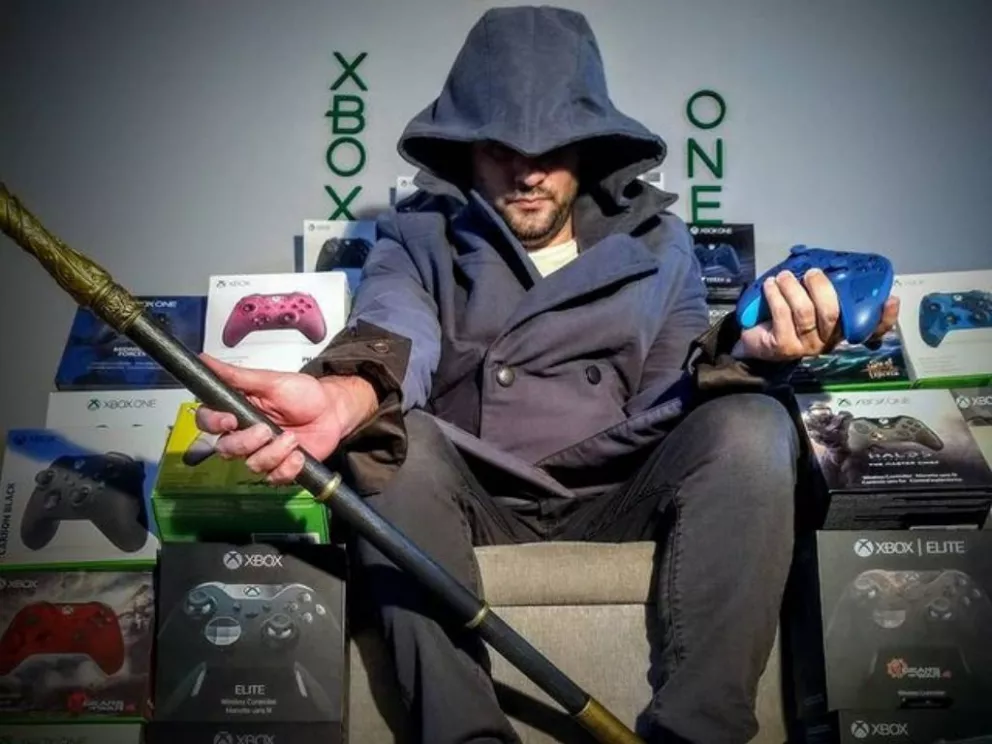 Misionero conserva la colección más grande de Joystick de Xbox One de Latinoamérica