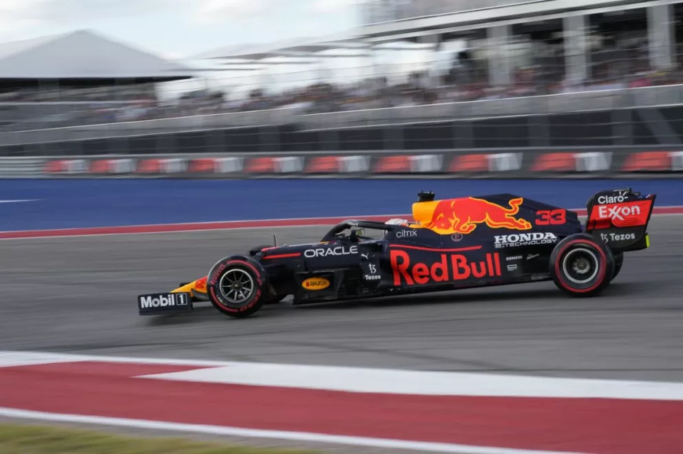 Verstappen largará en la "pole position" del GP de Estados Unidos