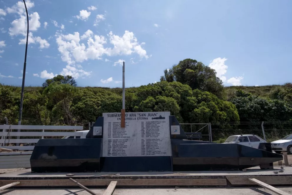 Inauguraron un memorial para los tripulantes del ARA San Juan, a cuatro años de su última zarpada