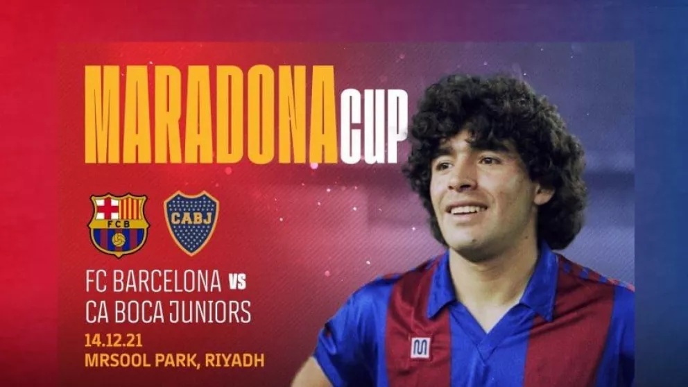 Confirman el amistoso entre Boca y Barcelona en homenaje a Maradona