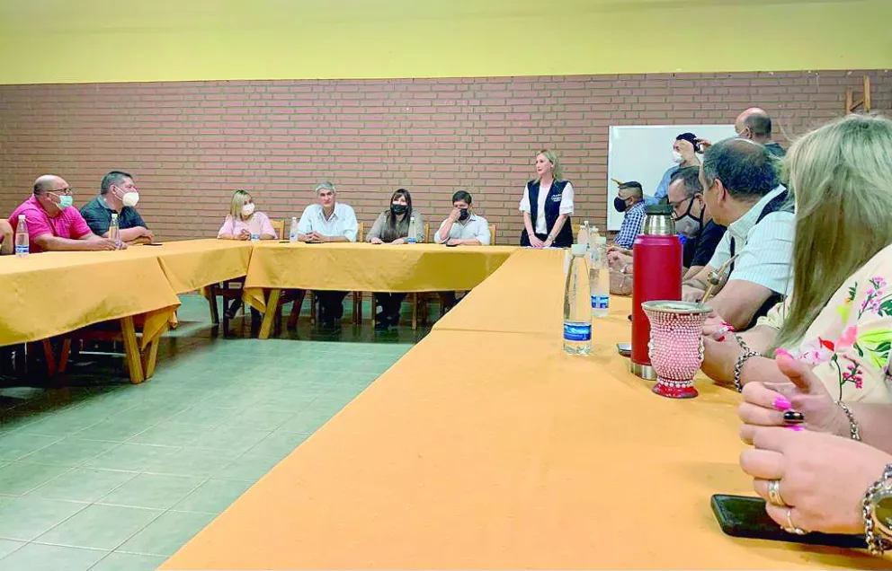 Los principales referentes de la zona Norte se reunieron en sede del Soime con funcionarios de la provincia.