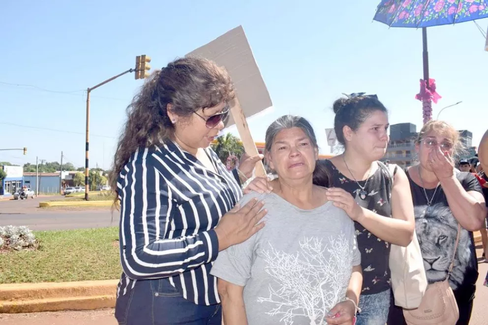Familiares y amigos de Charly Acosta pidieron justicia por el peatón atropellado