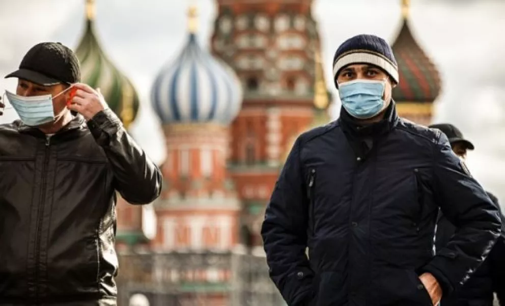Rusia reporta casi 40.000 contagios y un nuevo récord de 1.163 muertos