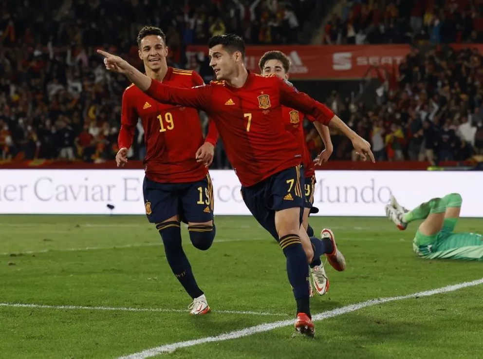 España sacó boleto al Mundial de Qatar 2022 y Portugal deberá jugar el repechaje