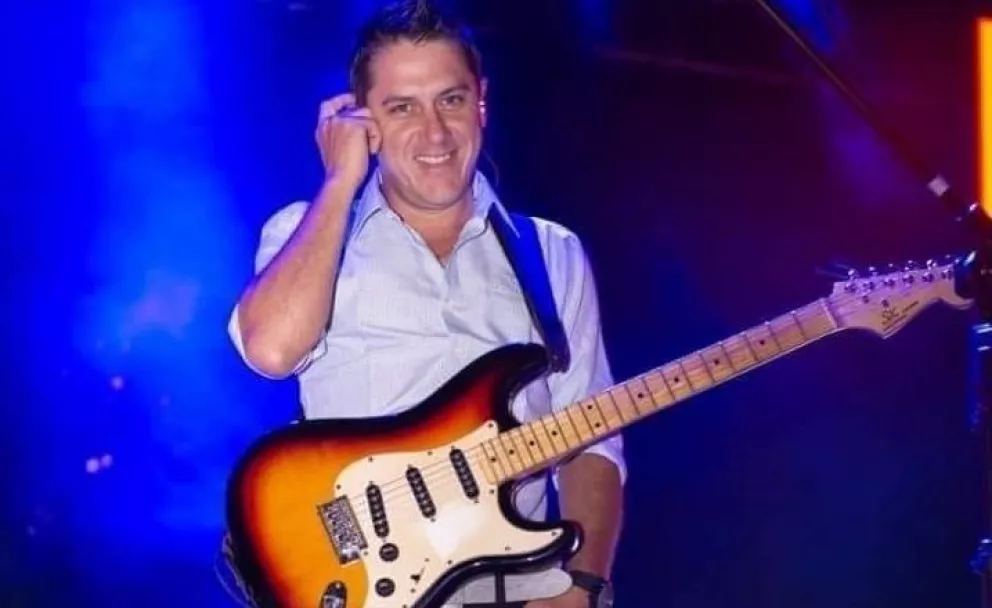 Tristeza en Alem por la muerte del músico Daniel Montero en un accidente de tránsito 