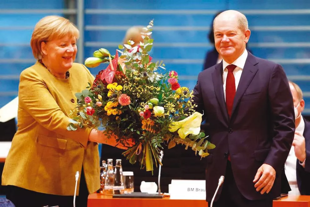 Alemania presentó al gobierno que sucederá a Angela Merkel